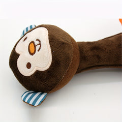 Soft Rattles Baby Toys For Developmental Hand Grip - Plush Newborn Gift