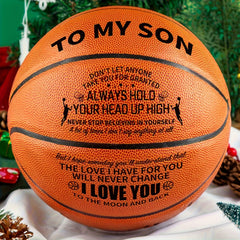 Engraved Kids Basketball with Pump