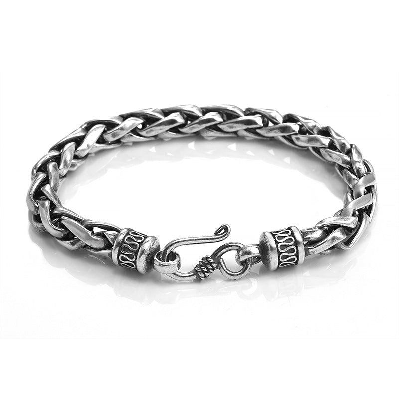 Gothic Stainless Steel Bracelet Punk Hip Hop Men Gift Jewelry