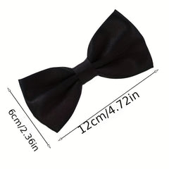 Casual Adult Polyester Silk Multicolor Bow Tie