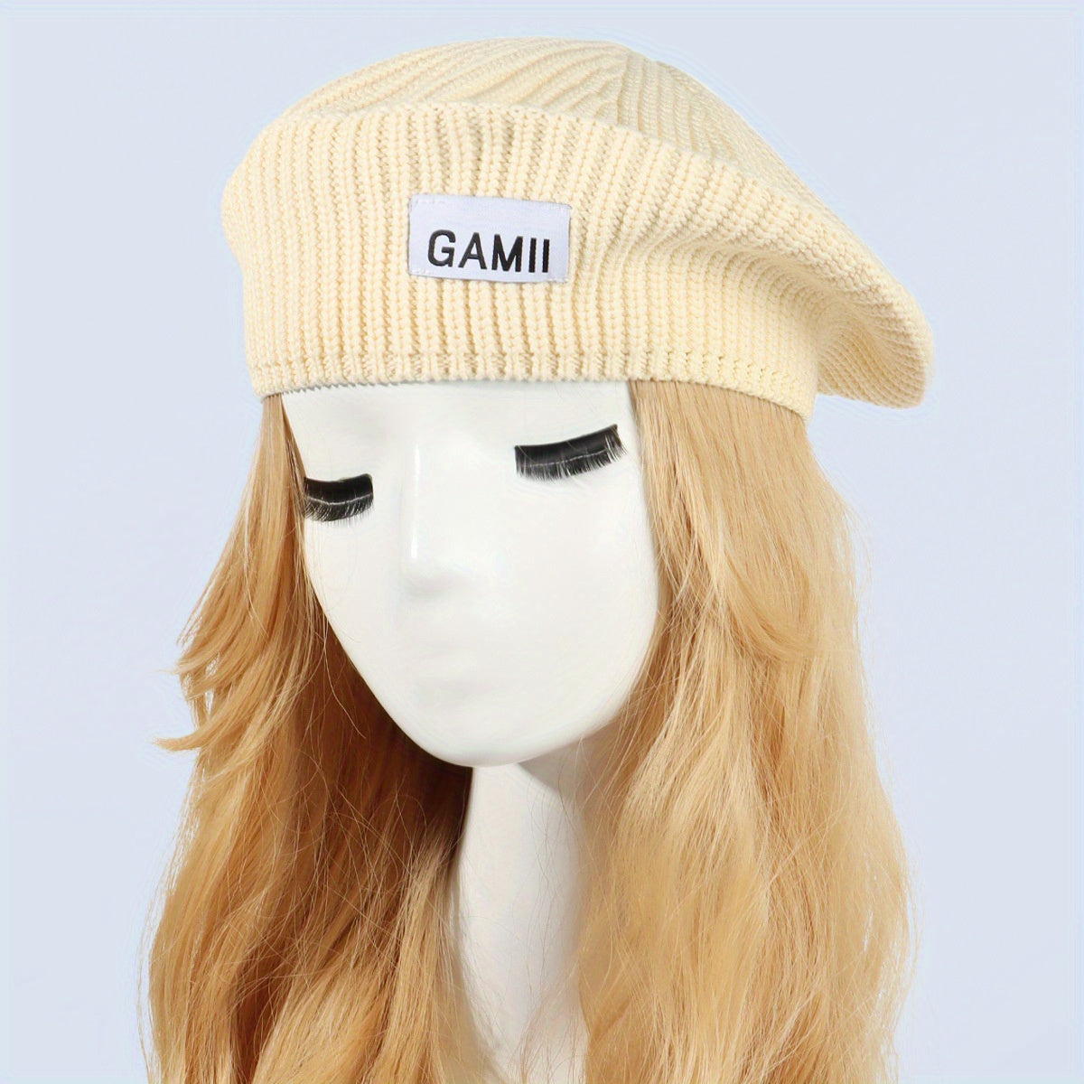 British Style Artist Hat Knitted Beanie Warm Beret