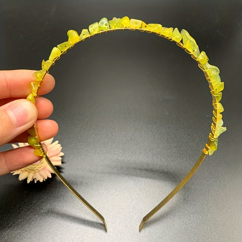Crystal Bridal Headband Wedding Hair Band Headdress