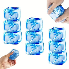 Sky Squeeze Relax Toy Slowly Rebound Snowflake Cube Fun Office Gift