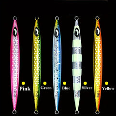 100g 150g 200g Artificial Saltwater Metal Jig Fishing Lure