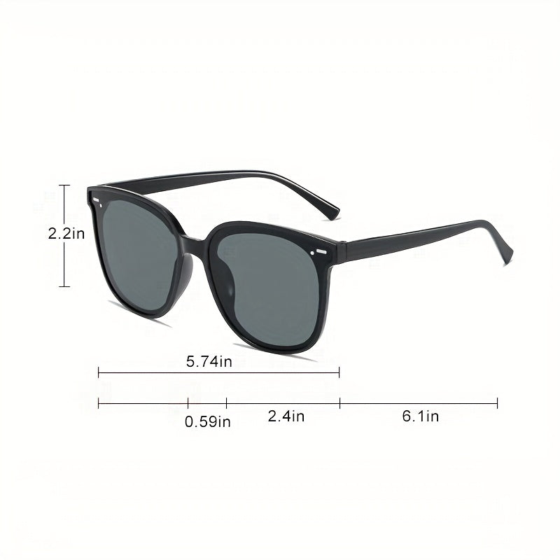 Oversized Round Sunglasses Women Outdoor Eyewear
