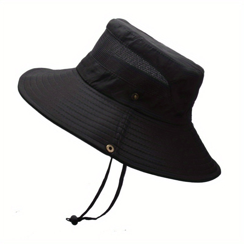 Unisex UV Protection Bucket Hat UPF50 Sun Protection For Fishing Hiking Gardenin