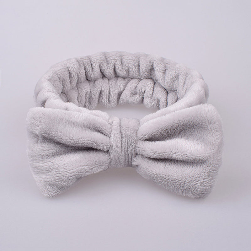 Plush Headband for Washing Face Spa Hairband 1pc
