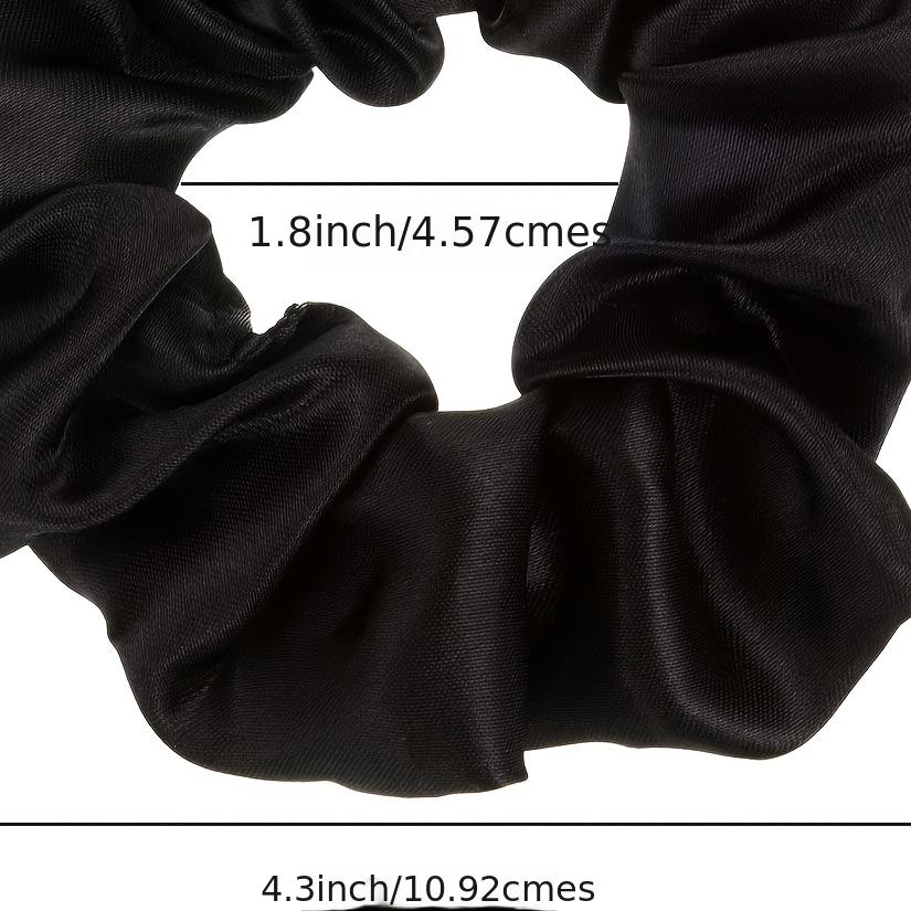 10pcs Satin Scrunchies Hair Ties Elastic Hair Bobbles Ponytail Holders