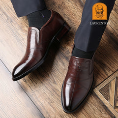 Men's Pointed Toe Dress Shoes For Business Work Office