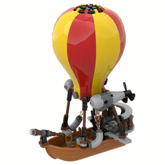 Hot Air Balloon Spaceship Building Blocks Toy 112pcs