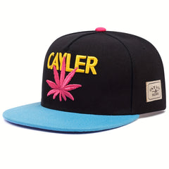 Hip Hop Snapback Hat Anime Embroidered Adjustable Baseball Cap