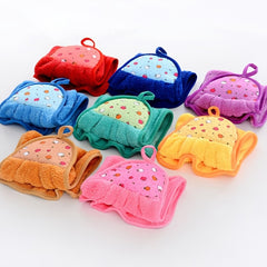 Coral Velvet Hand Towel Absorbent Household Cleaning Supplies