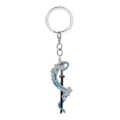 Anime Metal Weapon Keychain Pendant
