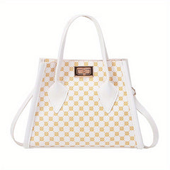 Classic Style Women's Handbag Turn Lock Crossbody Bag