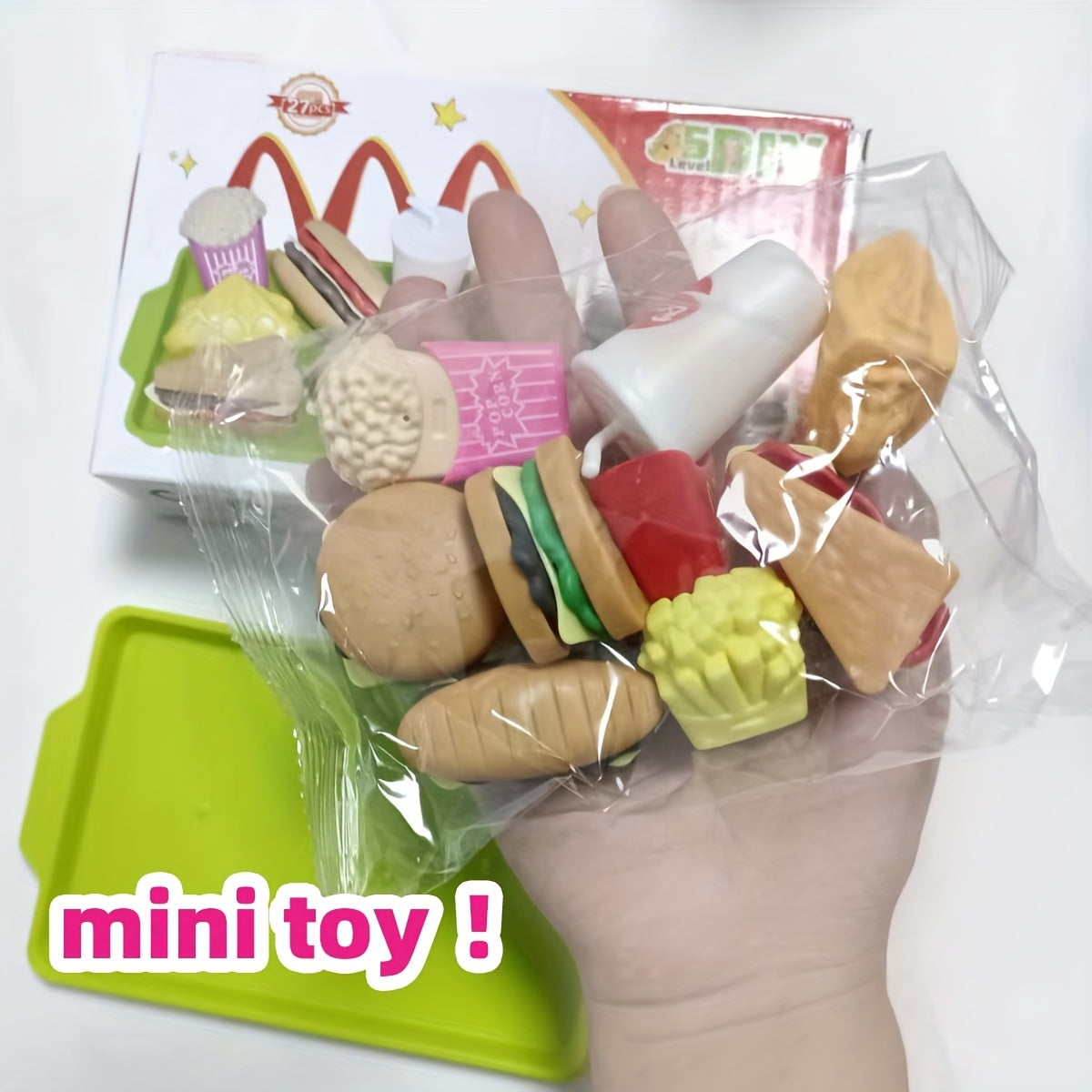 Kids Play House Toys Western Food Kitchen Set