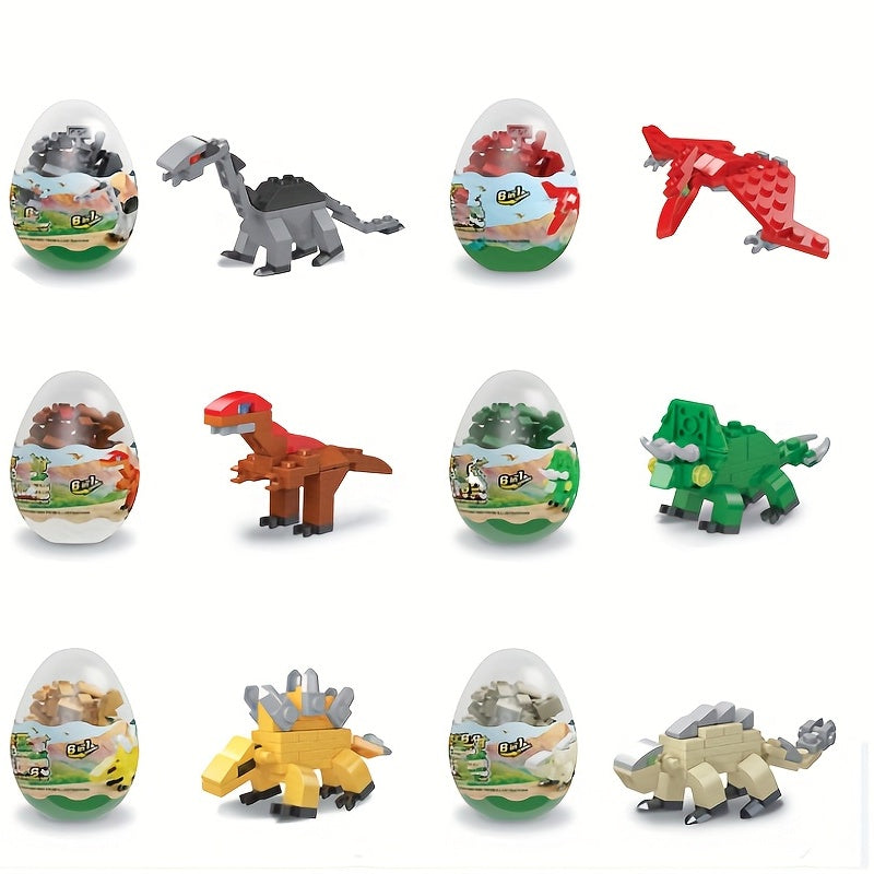 Building Block Twist Egg Toy Assembly Educational Toy