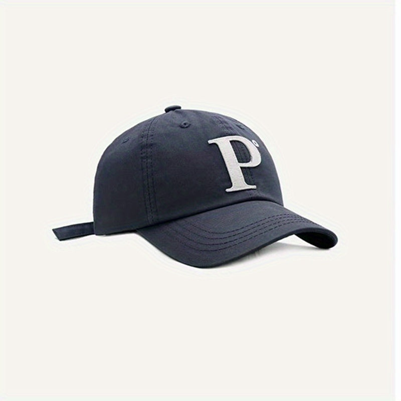 Unisex Sunshade Adjustable Baseball Cap Outdoor Sport P Embroidery