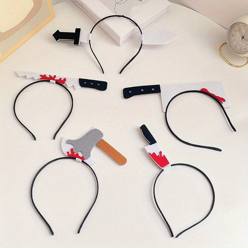 5pcs Halloween Hair Band Funny Hair Accessories for Party