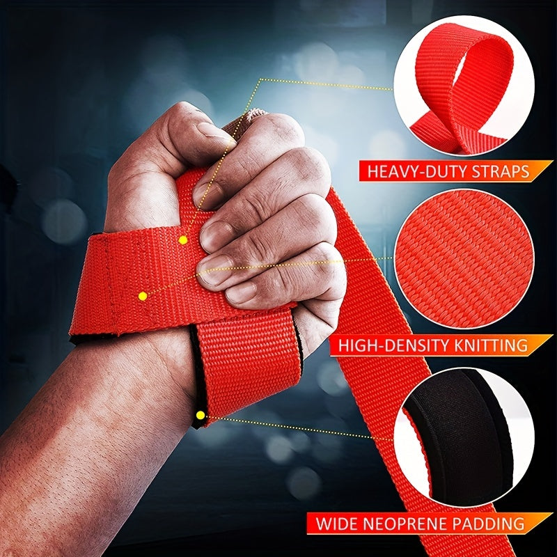 Fitness Wrist Band Non slip Lifting Wrist Straps For Bodybuilding