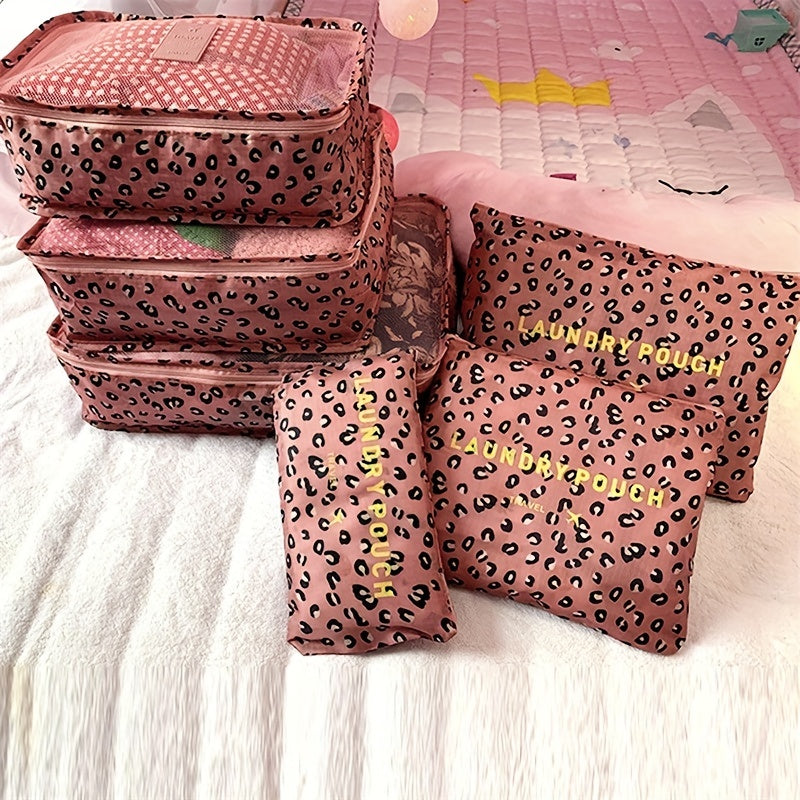 6pcs Travel Storage Bag Sets Underwear Luggage Bag Travel Clothing Storage Bags