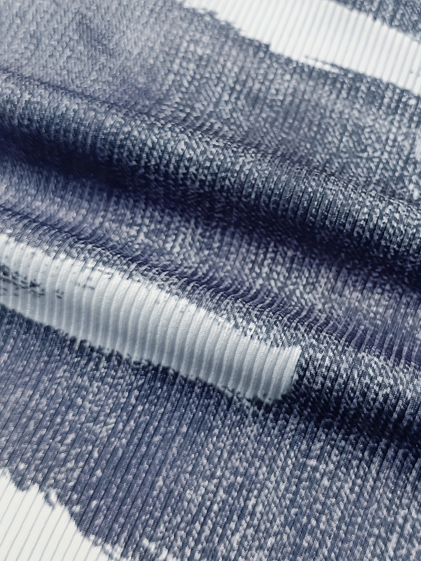  Denim & Brush Print High Rise Skinny Shorts