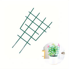 1pc Green Plastic Plant Support Frame for Garden Climbing Vines