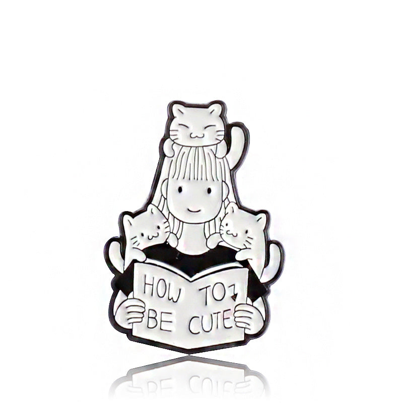 Stylish Cat Zinc Alloy Pin