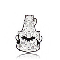 Stylish Cat Zinc Alloy Pin