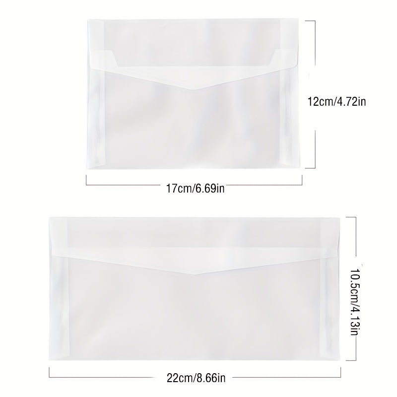 10pcs Romantic Sulfuric Acid Paper Envelopes - Creative Gift