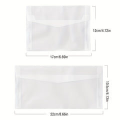 10pcs Romantic Sulfuric Acid Paper Envelopes - Creative Gift
