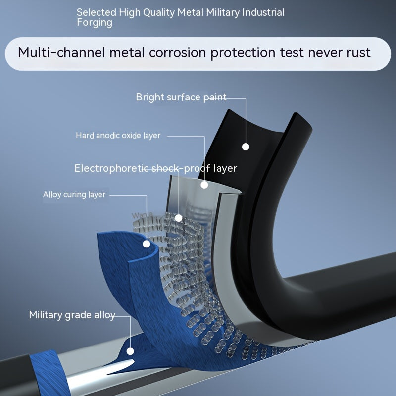Folding Telescopic Two Step Ladder Stool Lightweight Functional Herringbone