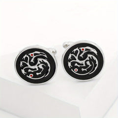 Alloy Dragon Cufflinks French Shirt Wedding Suit Men's Jewelry