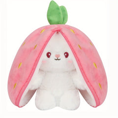 17.78 cm Reversible Bunny Pillow Plush Toy