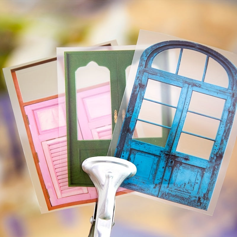 Frosted PET Tape Passing By Your Window Journal Sticker 2m