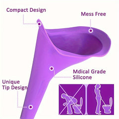 5pcs Portable Outdoor Women's Urinal Standing Potty