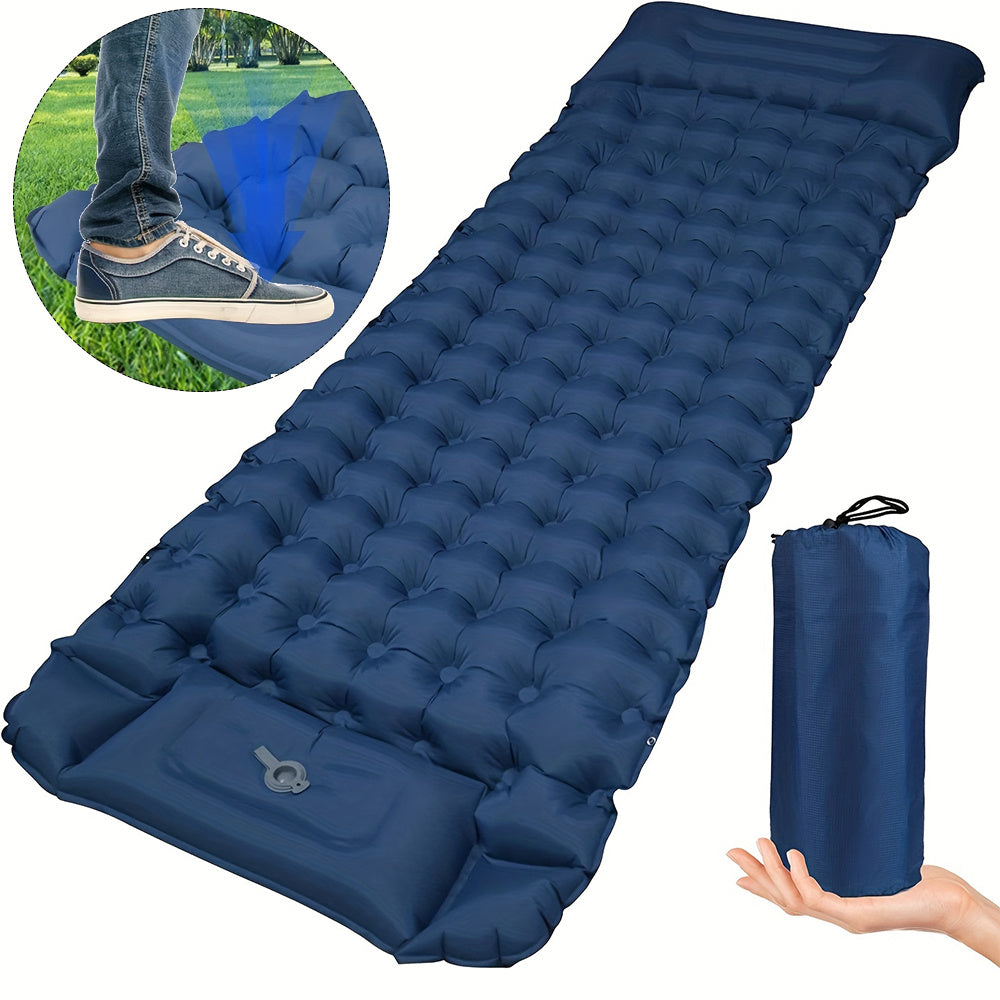 Self Inflating Camping Mattress with Pillow Lightweight Mat