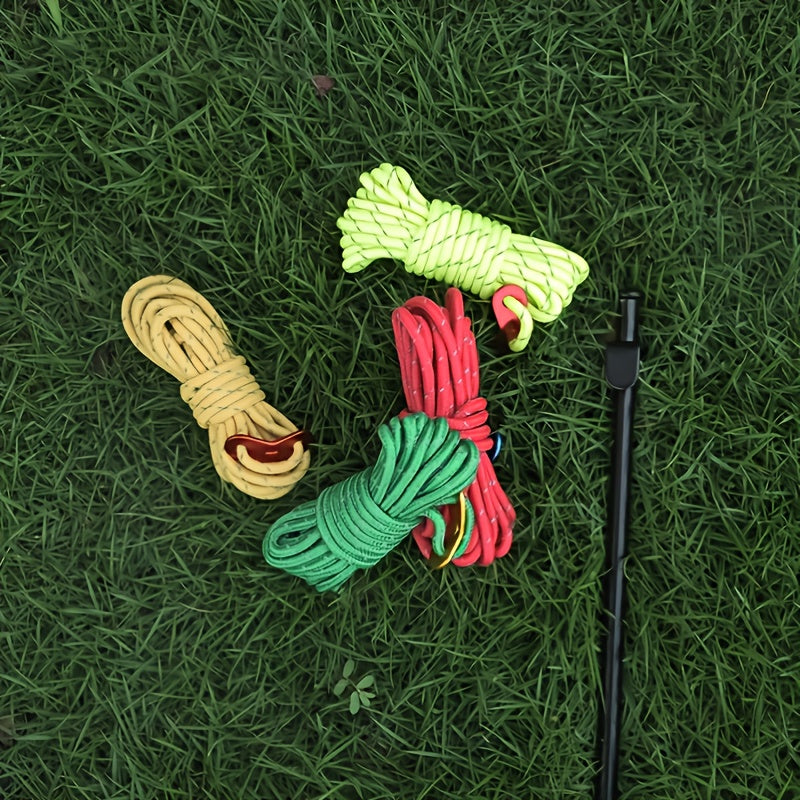 Reflective Camping Rope with Buckle for Outdoor Safety