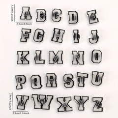 26 Letters Shoe Charm Clog Shoe Charm Animation Shoe Accessories