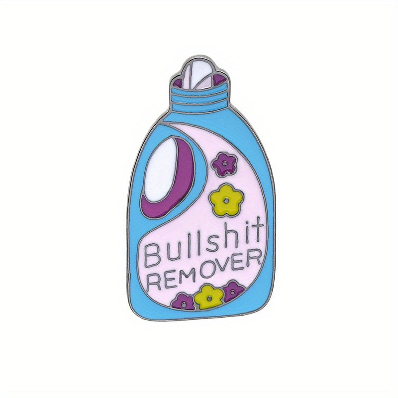Novelty Laundry Detergent Bottle Brooch