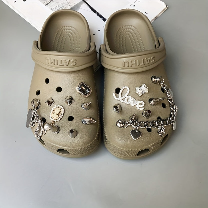 Zinc Alloy Shoes Charms For Clogs Garden Shoes Accessories