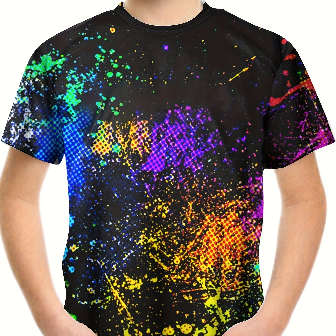 Kids Tee Shirt 3D Print Short Sleeve Street Wear Round Neck Tee