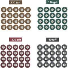 40pcs Abrasive Buffing & Polishing Wheel Set for Rotary Tool