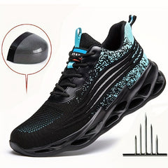 Men's Puncture Proof Steel Toe Work Safety Shoes