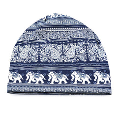 Men's Elastic Wrap Head Soft Woolen Cap