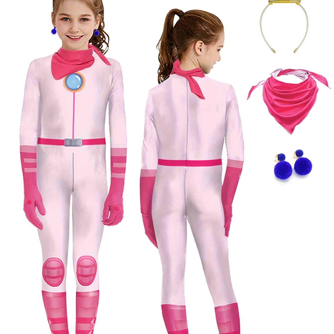 Girls Princess Costume Halloween Carnival Cosplay Party Suits Hero 