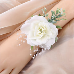 Wedding Supplies Simulation Wrist Flower Bride Bridesmaid Hand Flower
