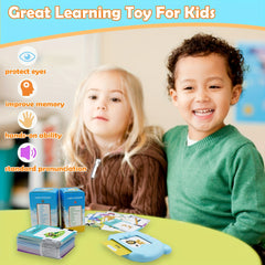 French English Bilingual Flash Cards Toy