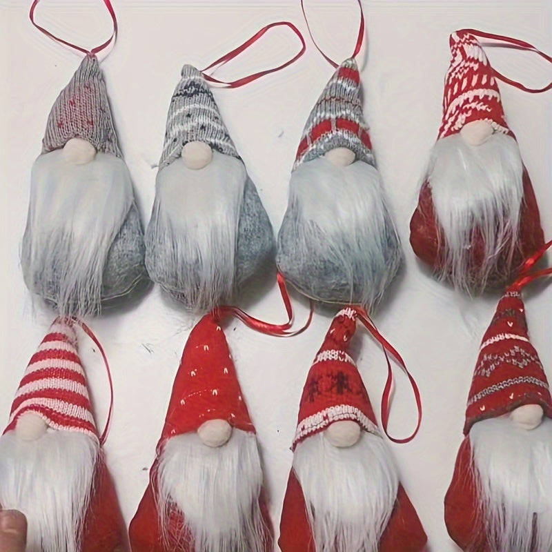 Christmas Doll Pendant Santa Claus Figure Christmas Tree Party Gift