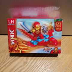 Educational Hero Mecha Assembly Building Blocks Toy for Kids