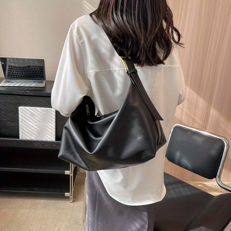 Retro Crossbody Bag Large Capacity Hobo Shoulder Bag
